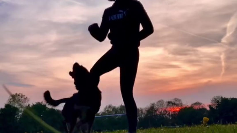 Natalia and Bruno Sunset Tricks